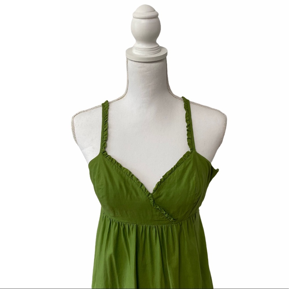 Kensie Pretty Summer Spring Ombre Maxi Dress Green XS - Picture 3 of 7